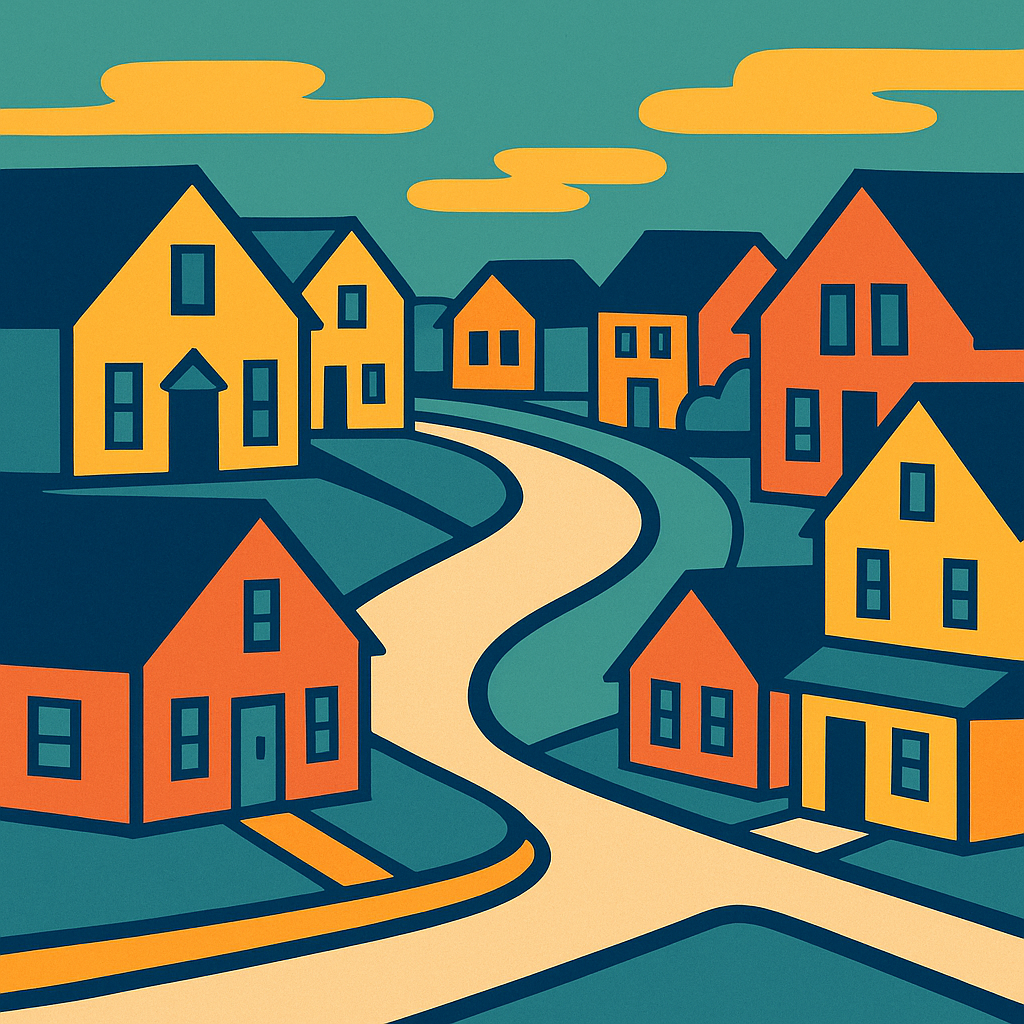 Neighborhood illustration