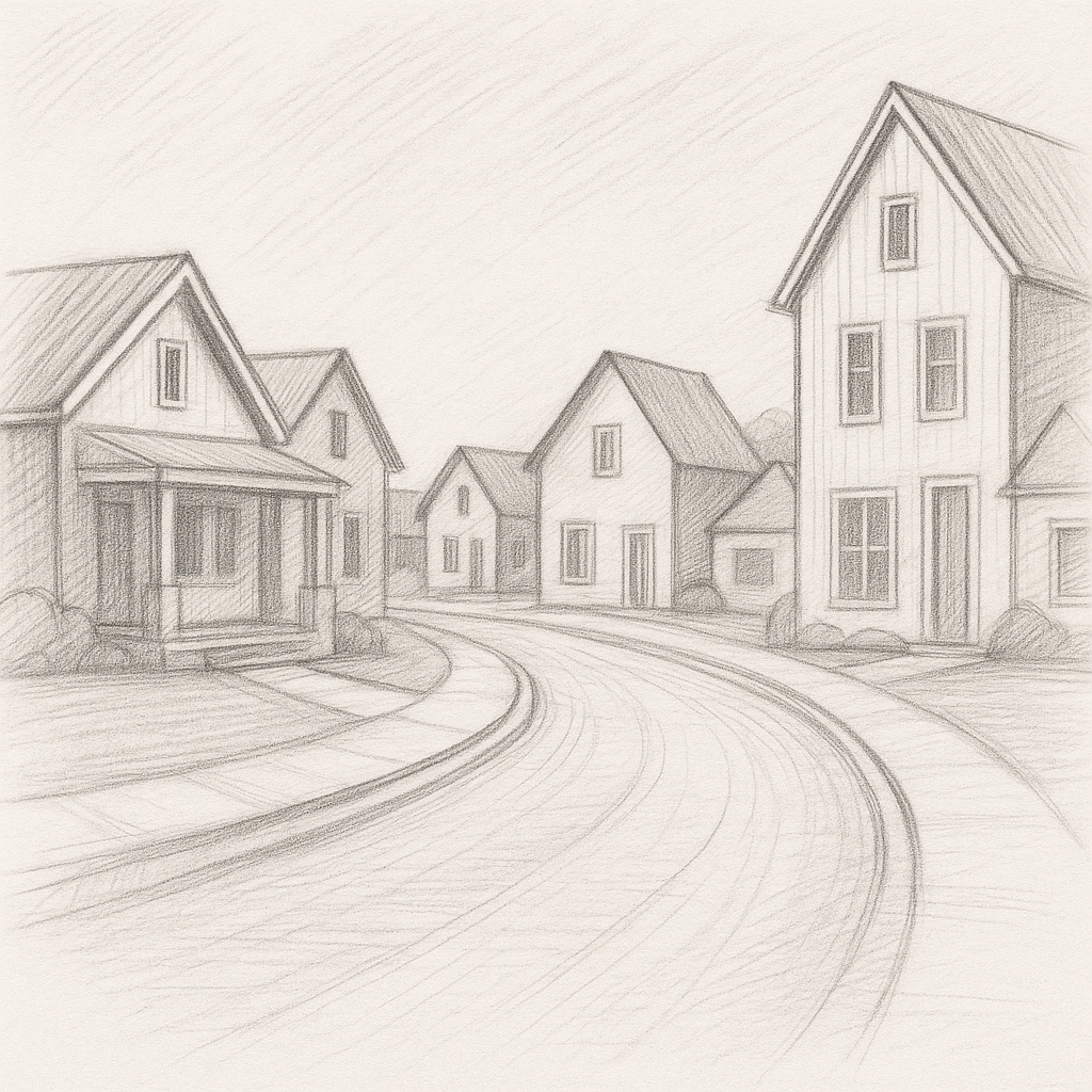 Neighborhood illustration