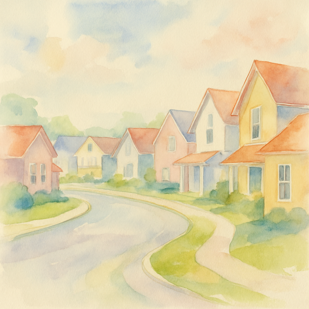 Neighborhood illustration