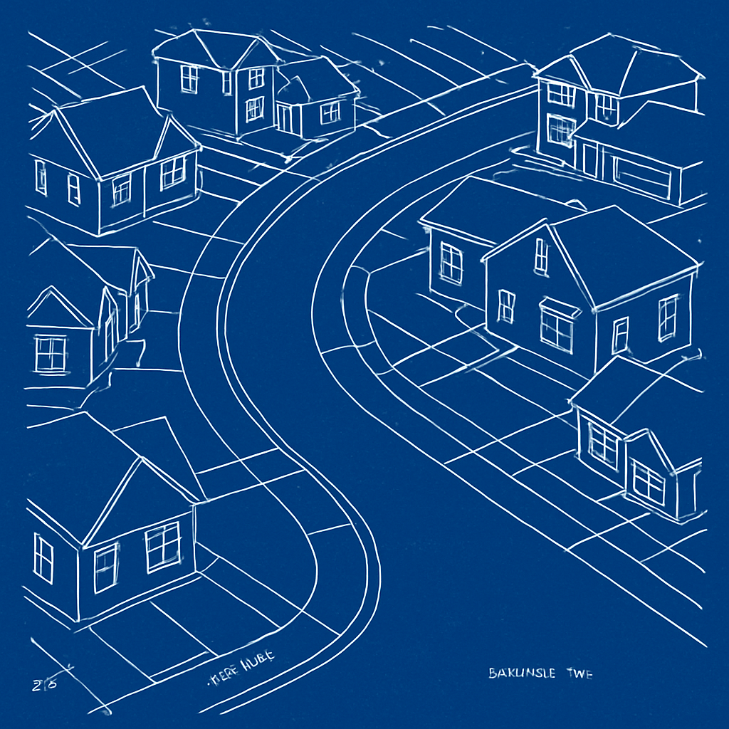 Neighborhood illustration
