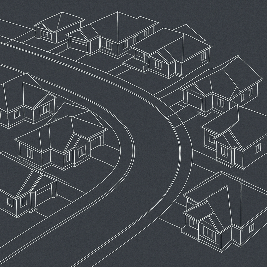 Neighborhood illustration