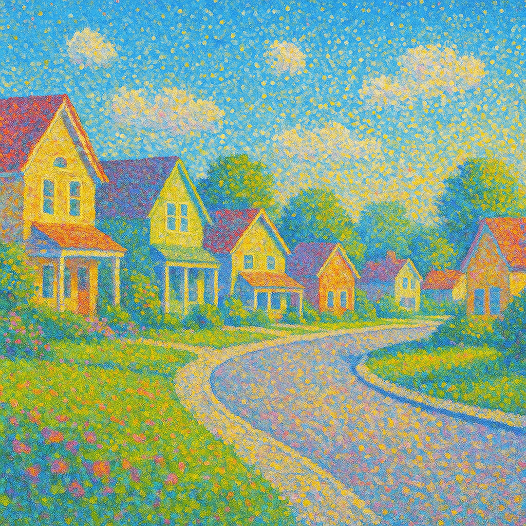 Neighborhood illustration