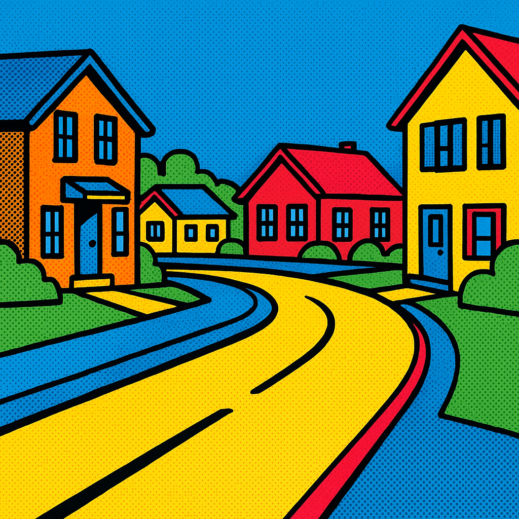 Neighborhood illustration