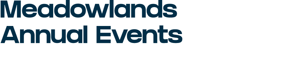 Meadowlands Annual Events